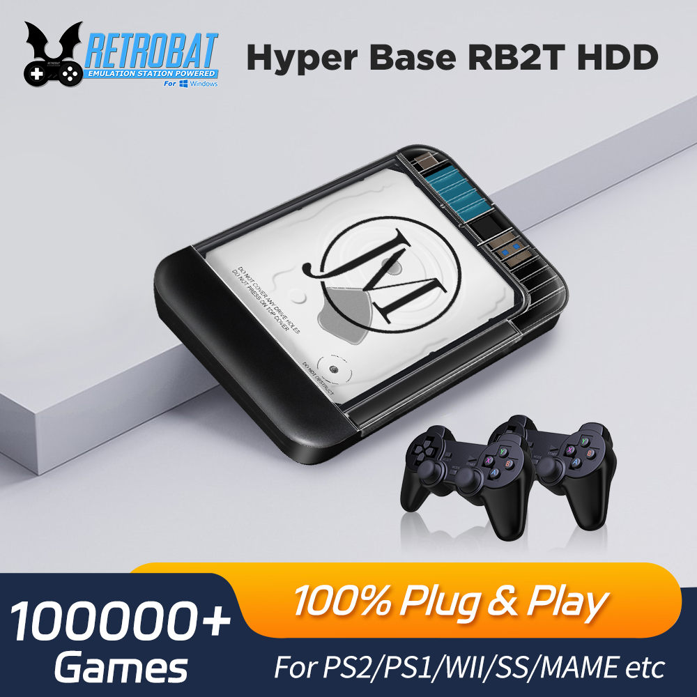 Retro Gaming Hdd - HDD per giochi esterni portatile Retrobat