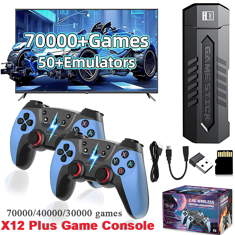 Retro X8 Gaming Console - X2 Retro Game Stick con 128GB,