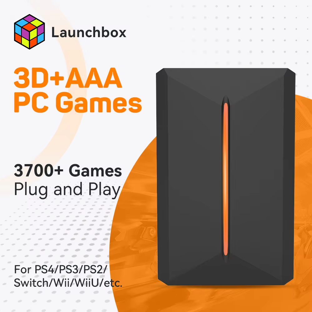 Retro Gaming Hdd - Launchbox 500G HDD per Gaming per