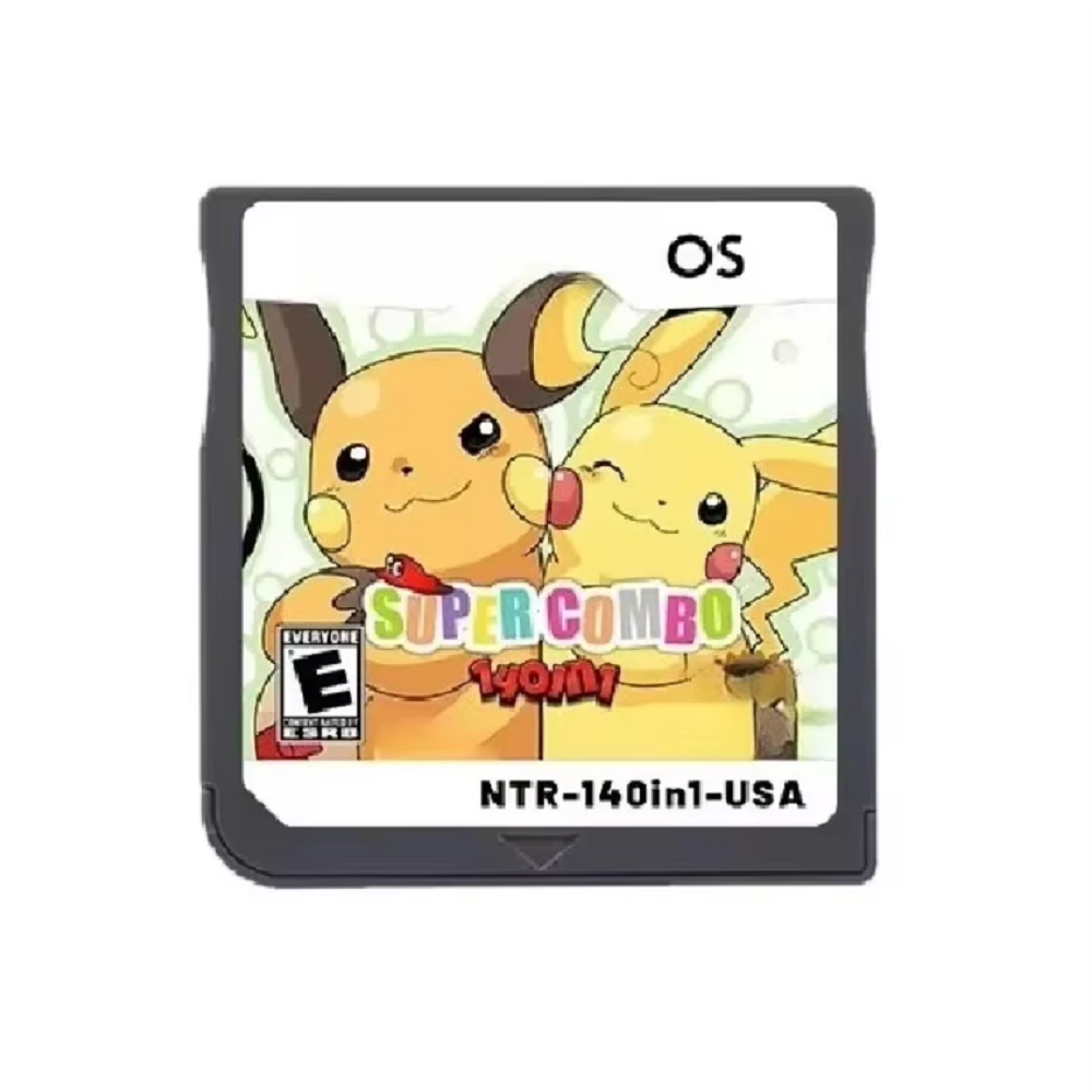 Retro Gaming Videos - Pokemon 140-in-1 Super Combo V1.0 Cartuccia