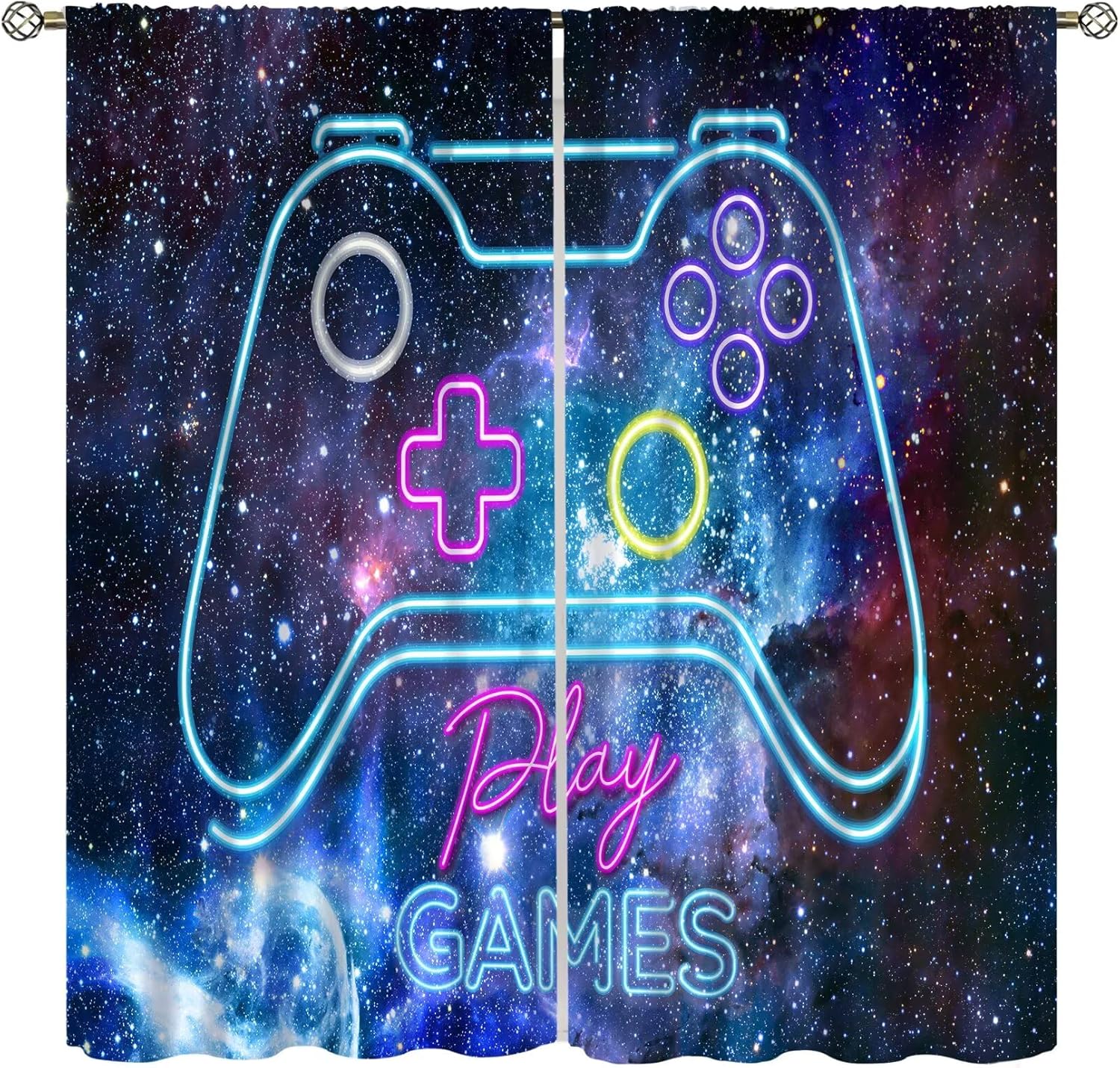 Retro Gaming Youtube - Tende Oscuranti da Gaming con Motivo