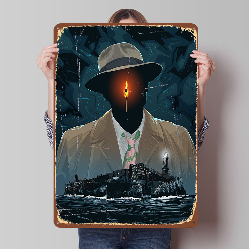Retro Gaming Island - Poster Stampato The Island, Arte Murale