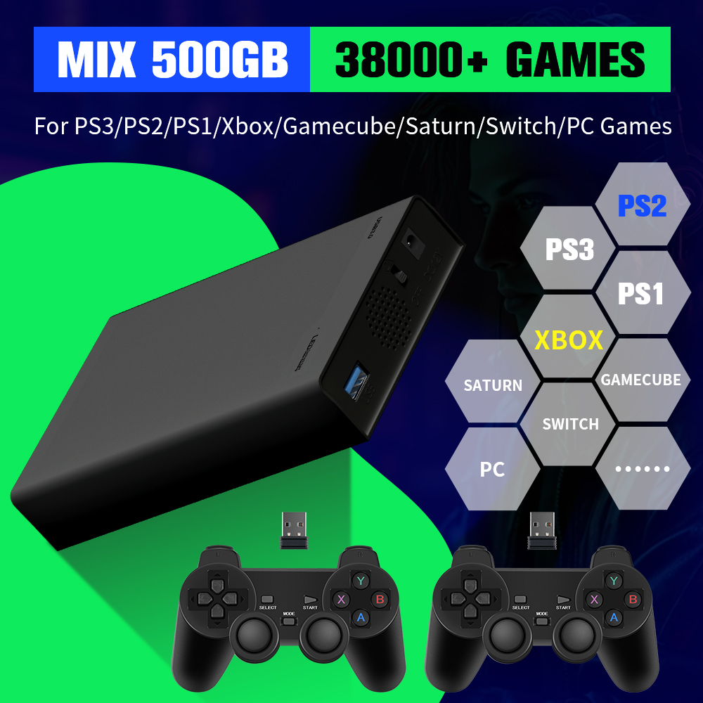 Retro Gaming Hdd - Hard disk da 500 GB con