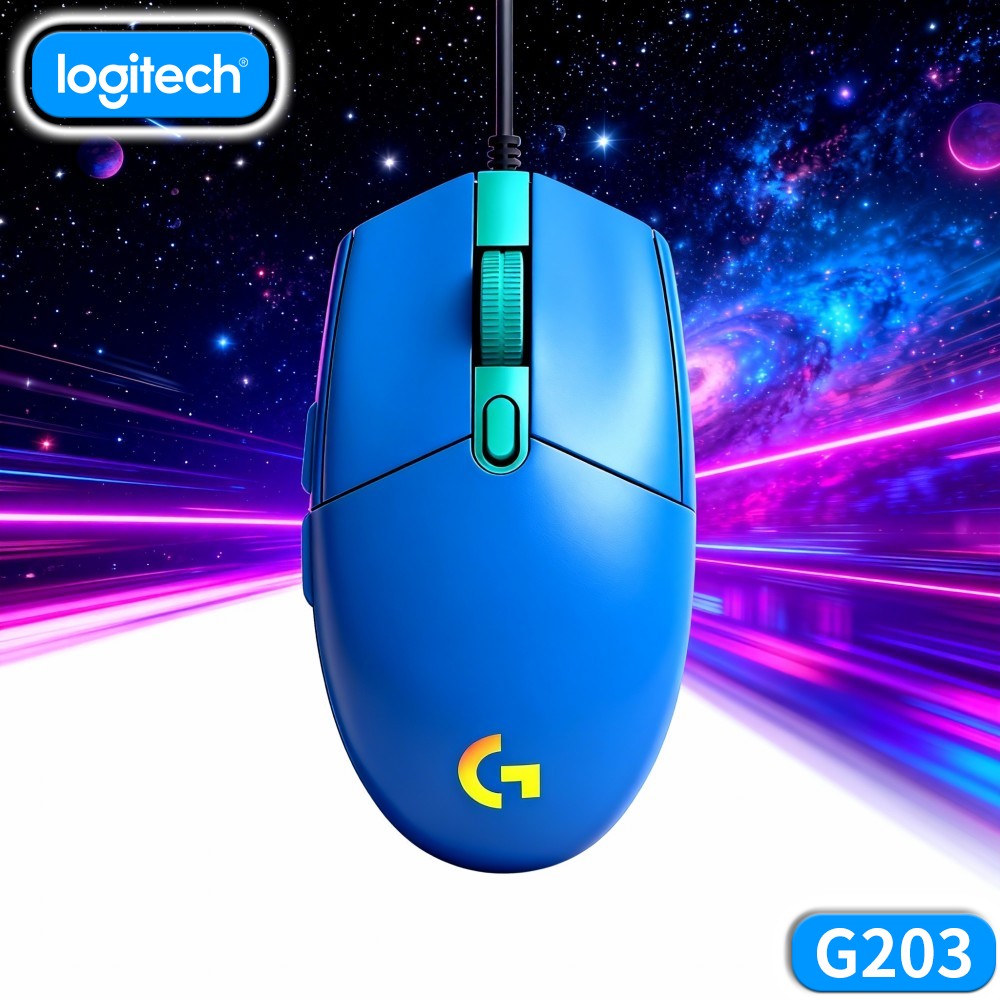 Logitech Mouse G203 - Mouse da Gaming Cablato Logitech G203,
