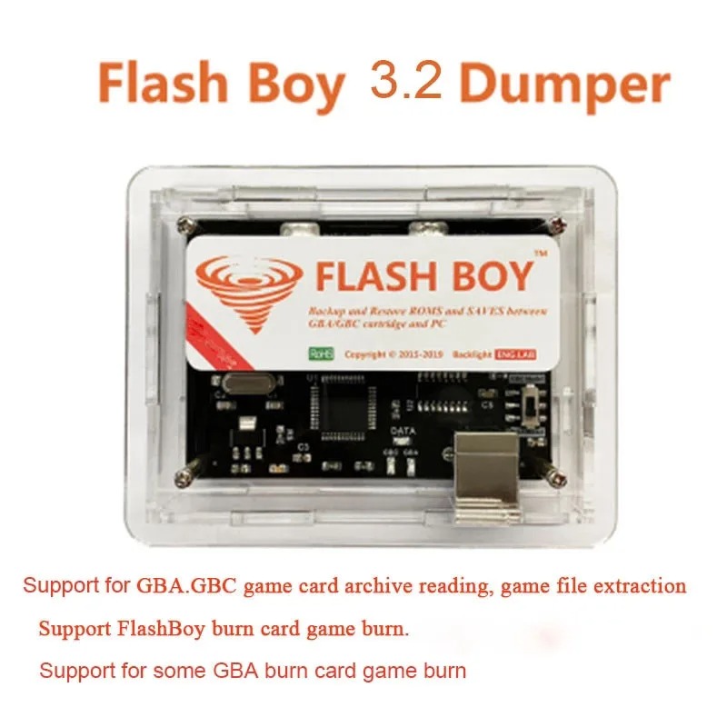 Rom Cartridge Flash - Flash Boy 3.2 Cyclone Dumper per