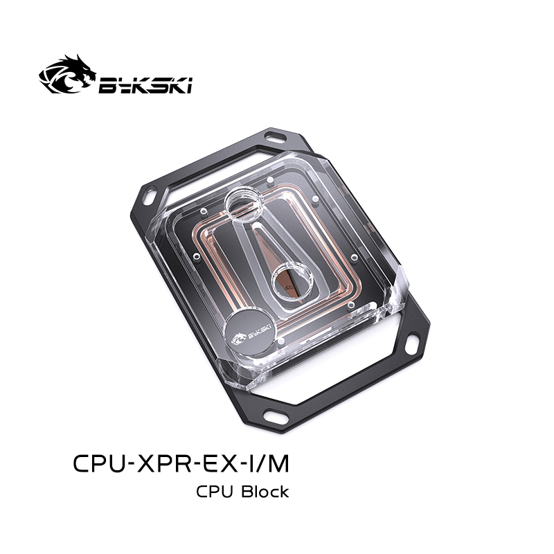 Amd Cpu Ryzen 9 - Bykski Blocco acqua CPU acrilico per
