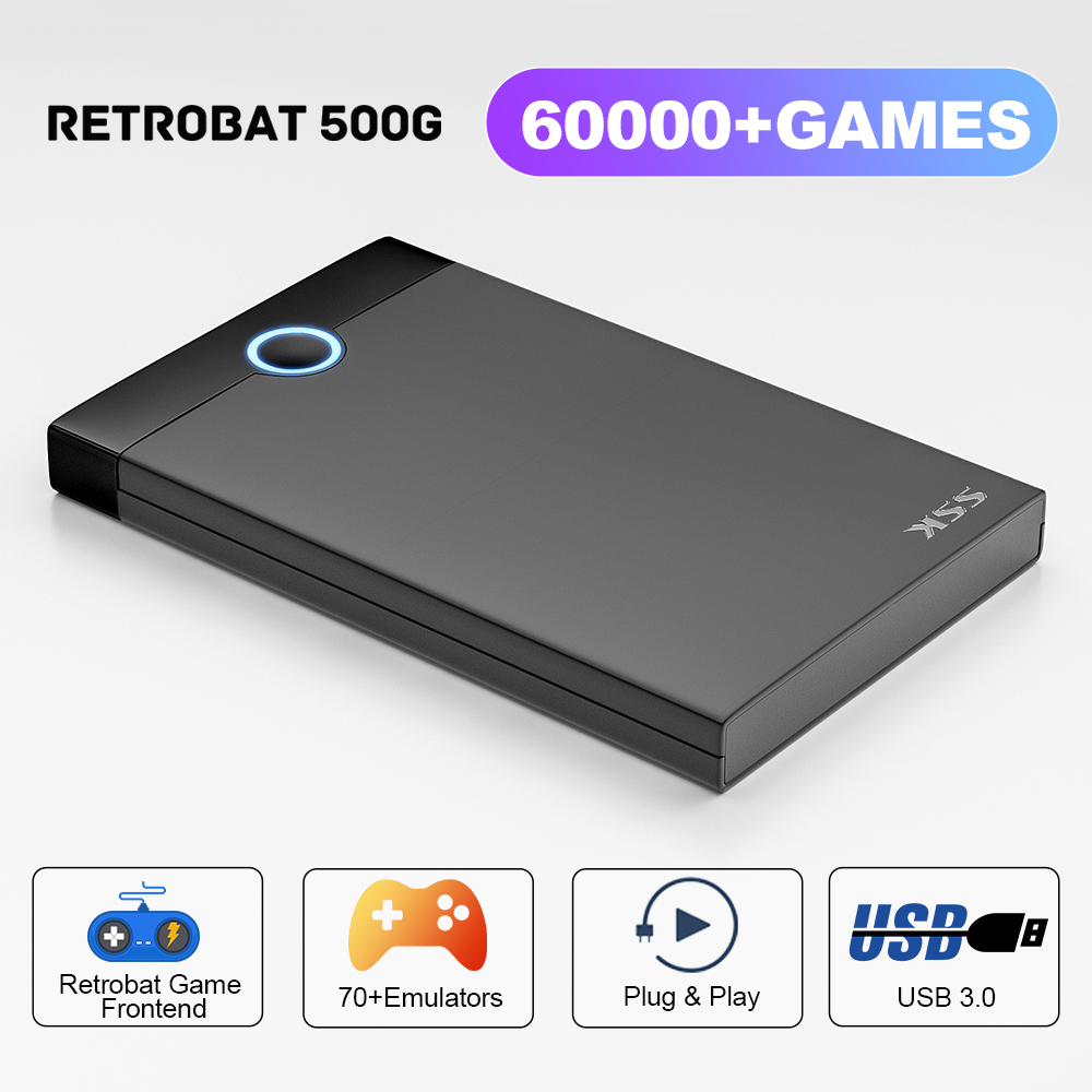 Retro Gaming Hdd - KINHANK Super Console X Retrobat HDD
