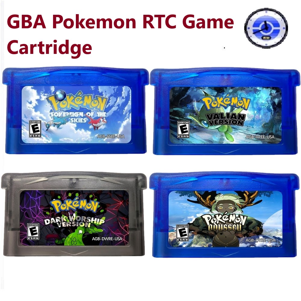 Rom Cartridge Flash - Cartuccia di gioco GBA RTC in