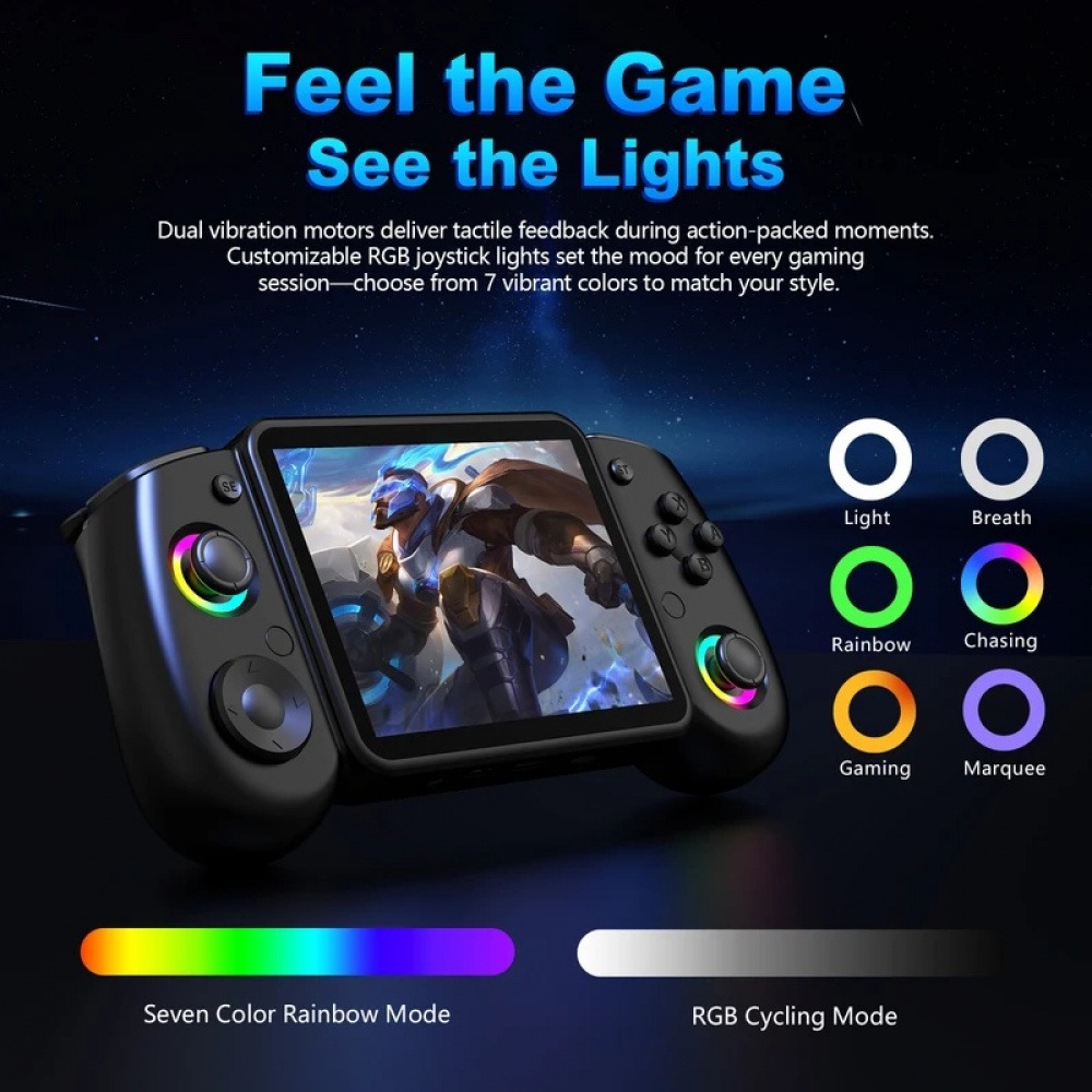RG43H Pro Console di Gioco Por - Retro Gaming Device Handheld recensione e prezzo