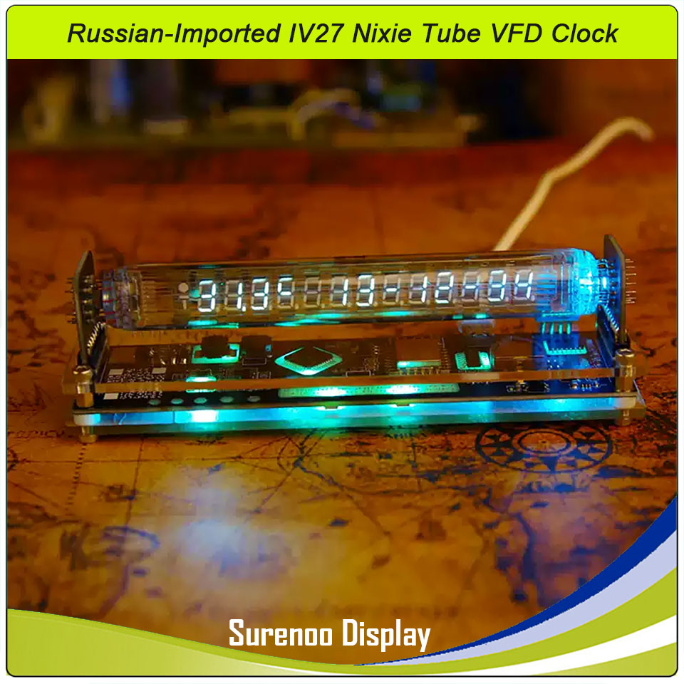 Orologio VFD a tubo Nixie IV27 - Retro Gaming Youtube recensione e prezzo