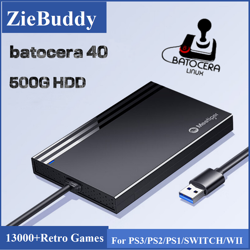 Console HDD ZieBuddy Batocera  - Retro Gaming Hdd recensione e prezzo