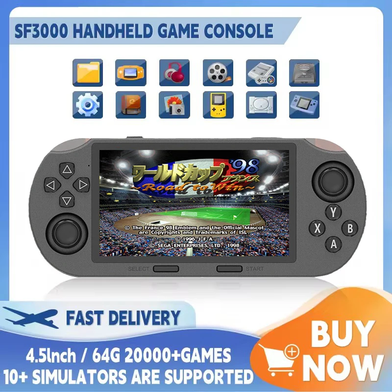 Lettore di giochi portatile po - Retro Gaming Device Handheld recensione e prezzo