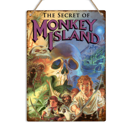 MONKEY ISLAND Amiga Targa da p - Retro Gaming Island recensione e prezzo
