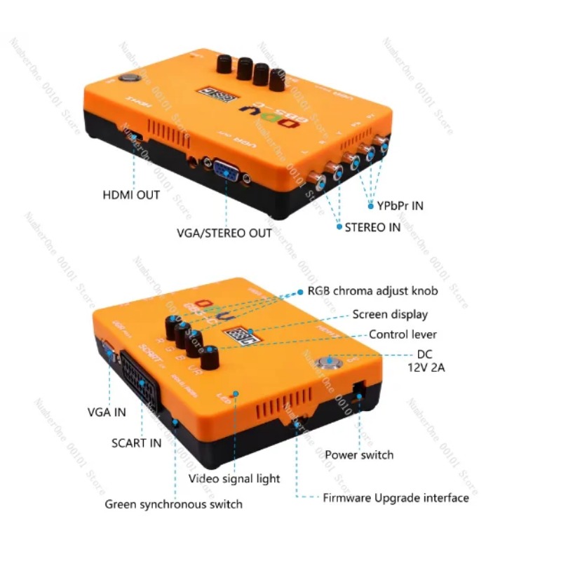 Convertitore Scan ODV GBS-C AI - Retro Gaming Videos recensione e prezzo