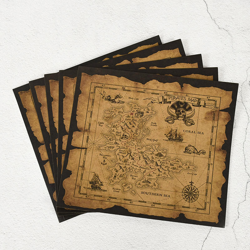 Mappa del Tesoro Pirata in Car - Retro Gaming Decor recensione e prezzo