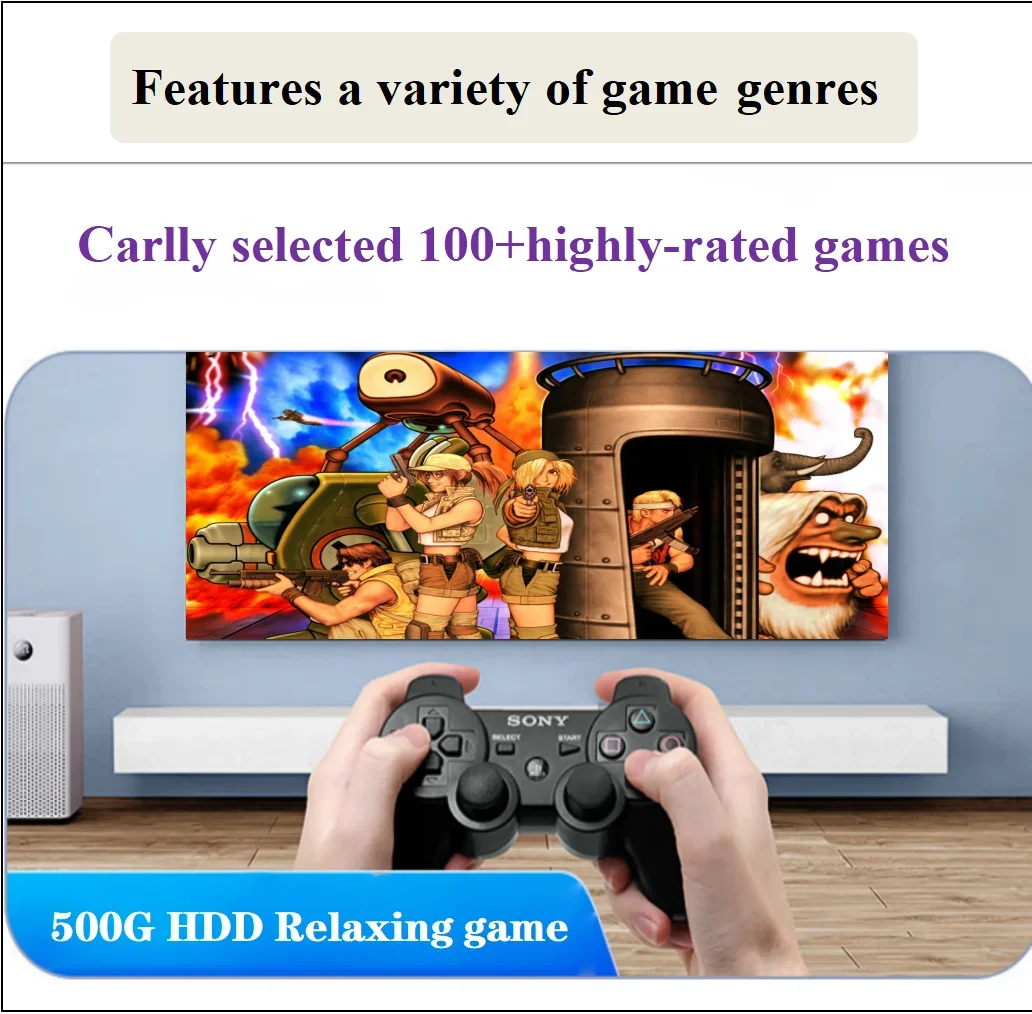 Console da gioco ZieBuddy 500G - Retro Gaming Hdd recensione e prezzo