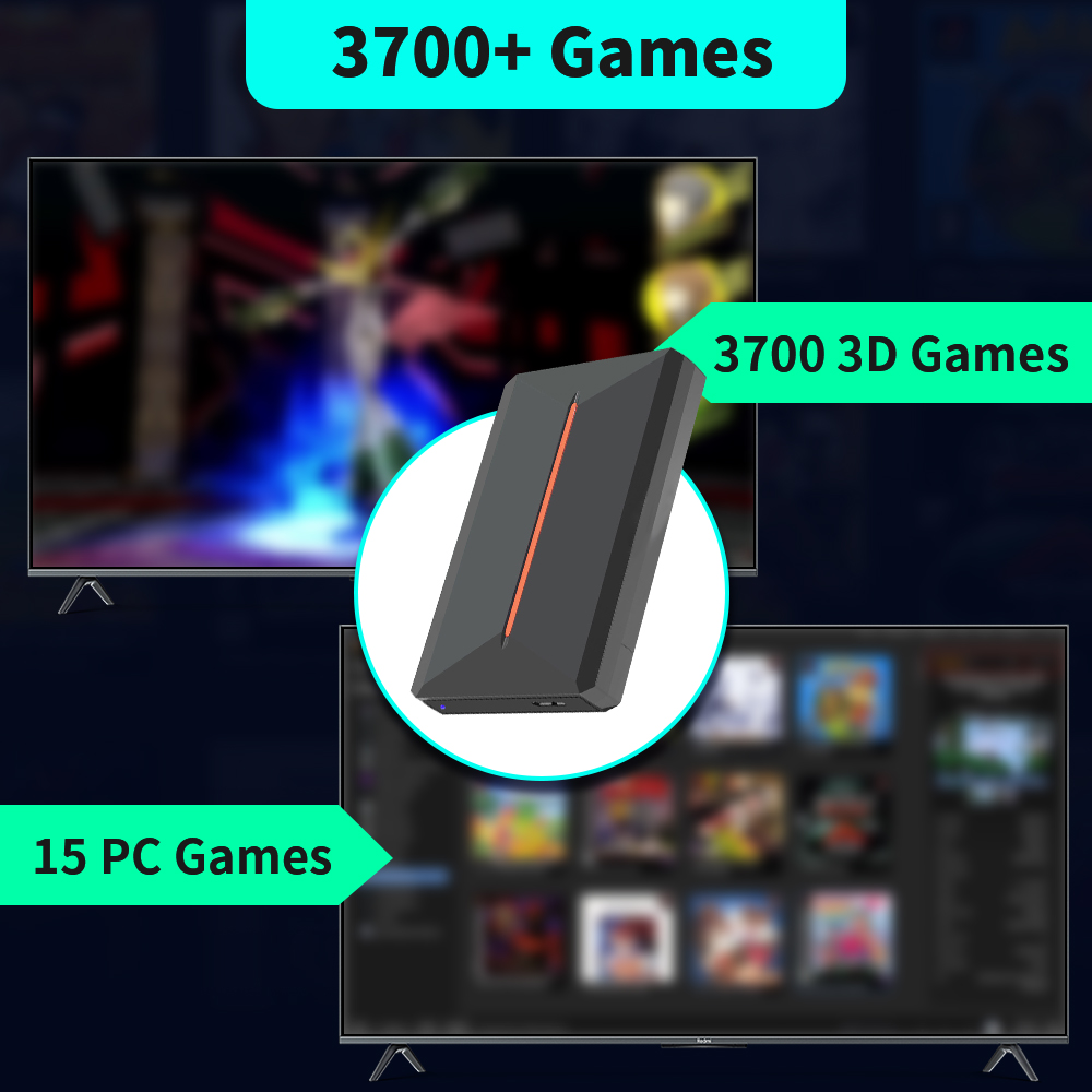 Launchbox OS Console di gioco  - Retro Gaming Hdd recensione e prezzo