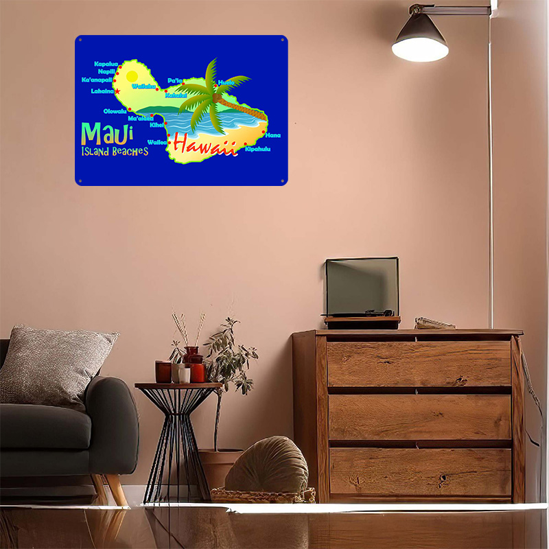 Poster in Latta con Mappa dell - Retro Gaming Island recensione e prezzo