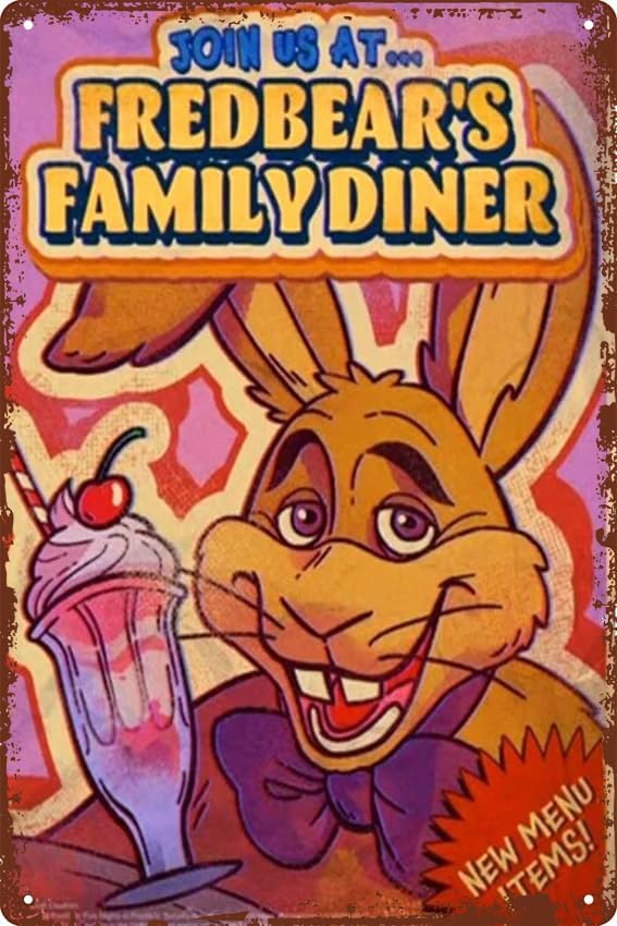 fnaf-fredbears famiglia diner  - Retro Gaming Decor recensione e prezzo