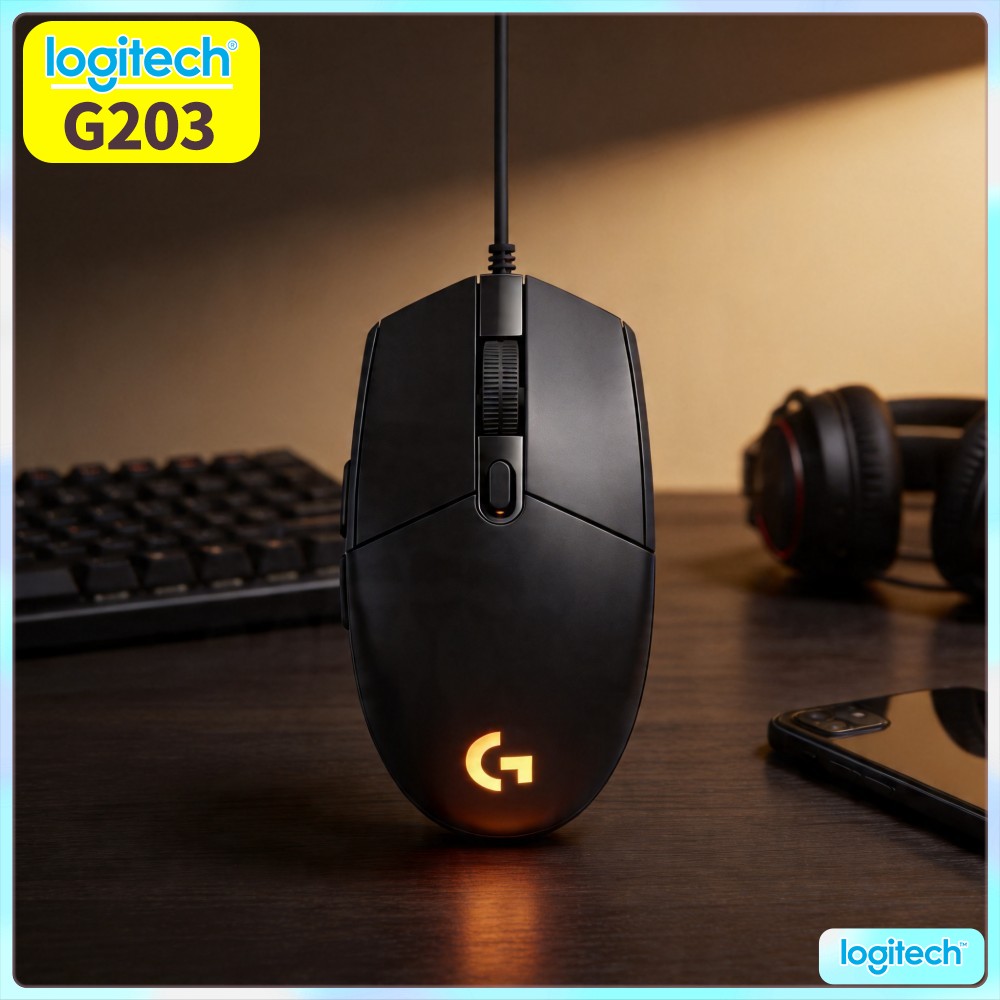 Mouse da Gaming Cablato Logite - Logitech Mouse G203 recensione e prezzo