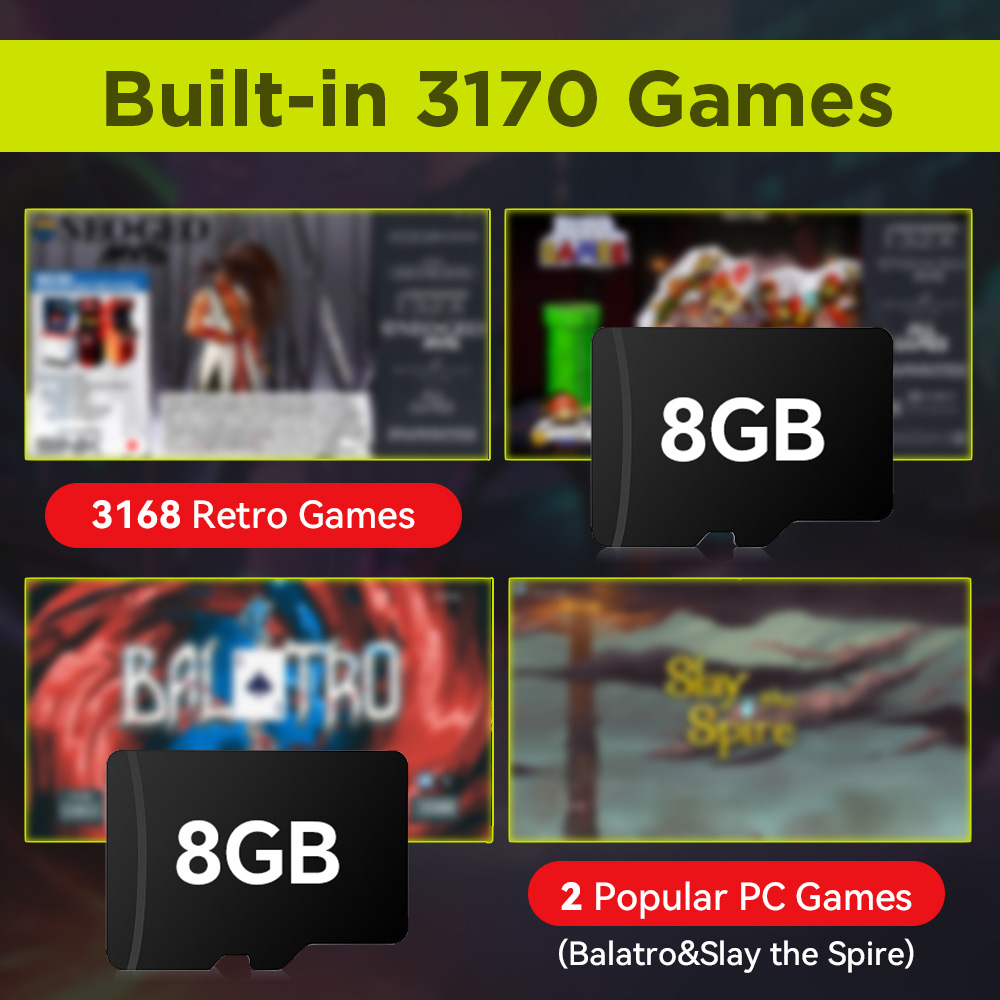 Scheda TF di gioco da 8 GB con - Retro Gaming Os recensione e prezzo