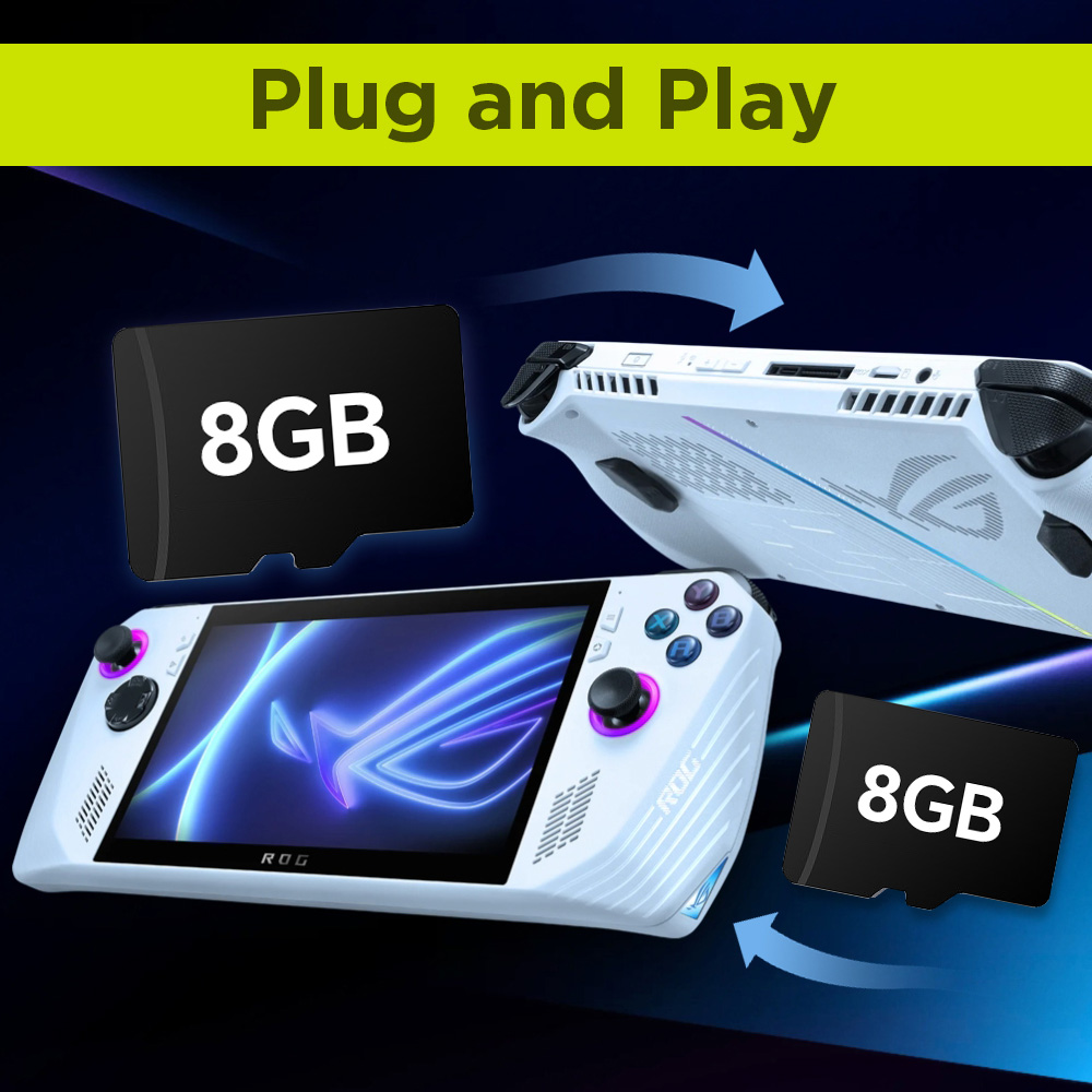 Scheda TF di gioco da 8 GB con - Retro Gaming Os recensione e prezzo